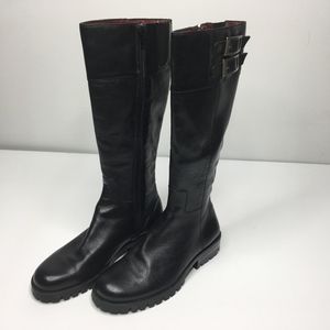 Nine West Women's Black Boot Size 6 1/2m - image 1